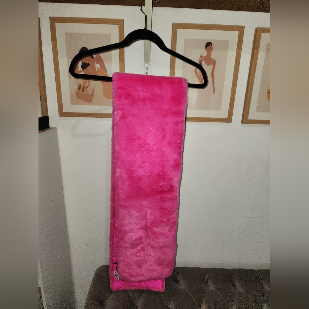 Pink scarf